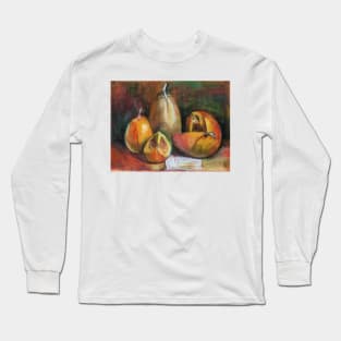 Pumpkin Serenade: A Pastel Etude Long Sleeve T-Shirt